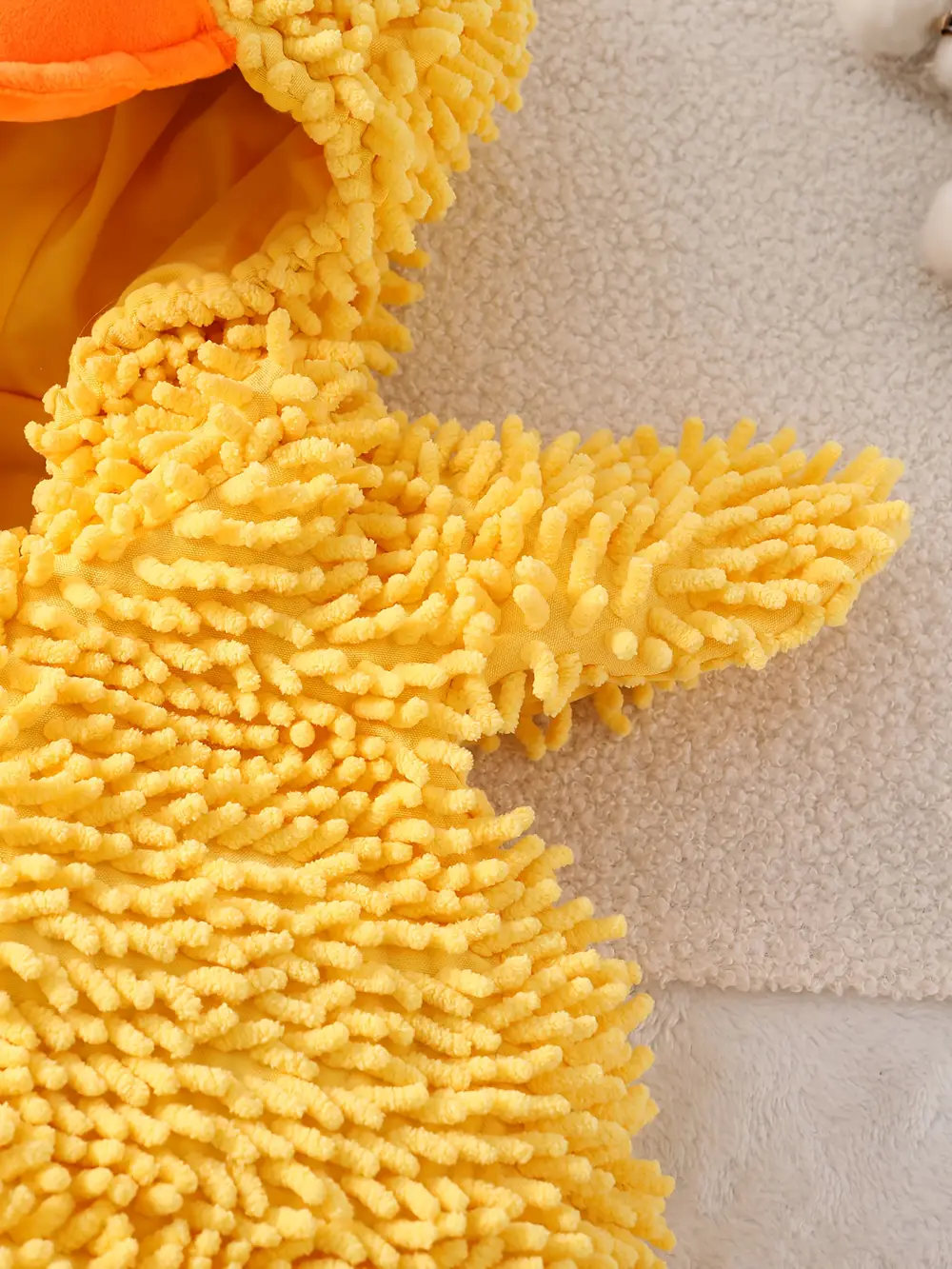 Combinaison pyjama enfant en flanelle douce – motif canard et oreilles lapin – Image 7