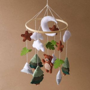Mobile pour bébé – Ours en Forêt