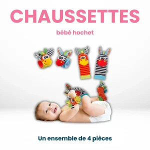Chaussettes Bébé Hochet