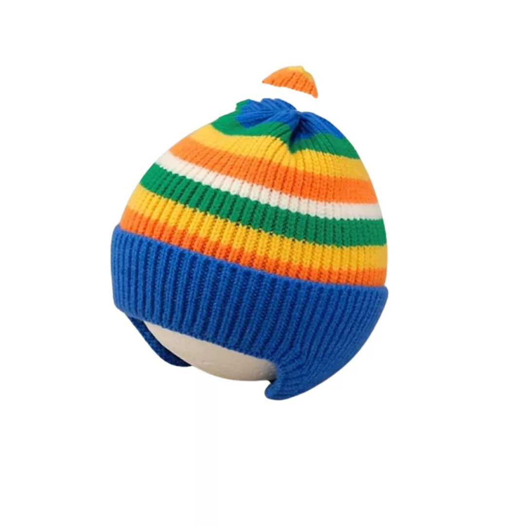 Bonnet tricot pour bébé – Doux et chaud pour l’hiver – Confort absolu dès la naissance – Image 8