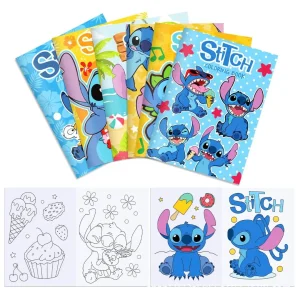 Coloriage stitch bébé – Activité ludique et apaisante pour enfants – Développe créativité et motricité fine