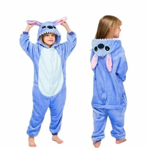 Deguisement Stitch enfant – Adorable et confortable pour carnaval, anniversaire ou pyjama party
