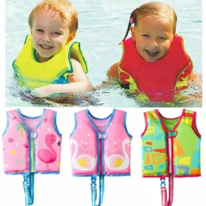 Gilet de sauvetage enfant – Sécurité maximale en mer et à la piscine – Confort et maintien garantis