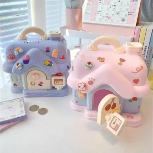 Tirelire pour enfant – Apprendre à économiser en s’amusant – Cadeau ludique et éducatif dès 3 ans