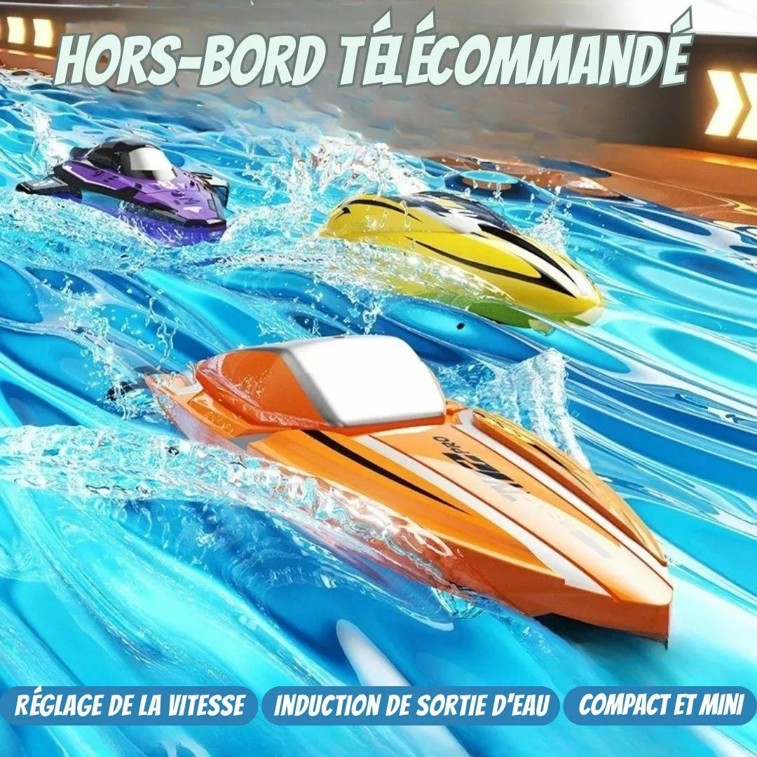 Bateau telecommandé enfant – Jeu aquatique fun et éducatif – Idéal pour piscine ou lac – Cadeau parfait dès 6 ans – Image 2