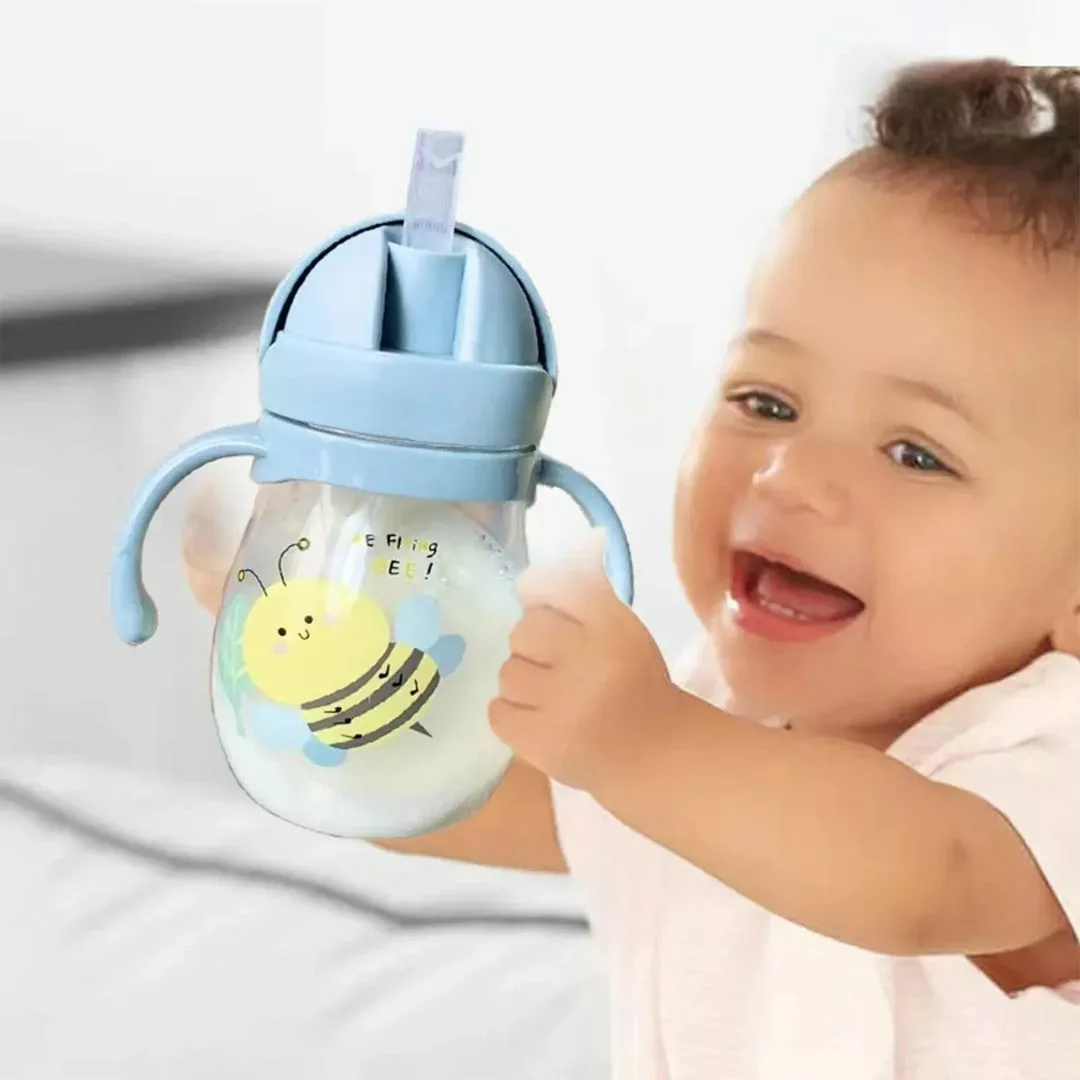 Gourde pour bébé – Anti-fuite, ergonomique et sans BPA – Parfait pour l’apprentissage autonome – Image 2