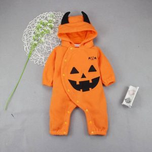 Barboteuse bébé Halloween Diabolo – Déguisement Halloween doux