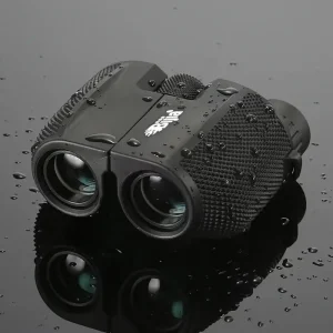 Jumelles compactes étanches 10×25 – haute précision pour chasse et nature