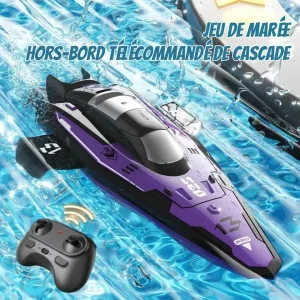 Bateau telecommandé enfant – Jeu aquatique fun et éducatif – Idéal pour piscine ou lac – Cadeau parfait dès 6 ans