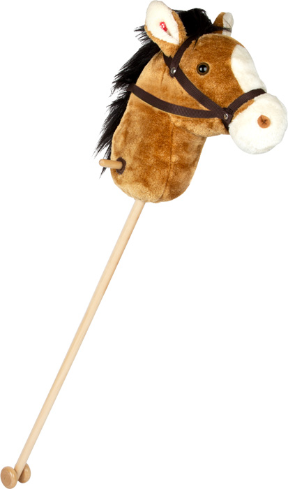 Cheval Bâton Sonore en Peluche avec Roulettes – Image 3