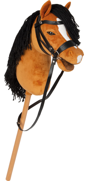 Cheval Bâton « Hobby Horse » Marron avec Accessoires