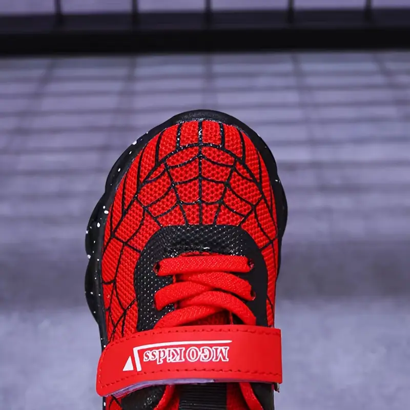 Baskets en maille garçon motif Halloween Noël – confort automne hiver 2025 – Image 6