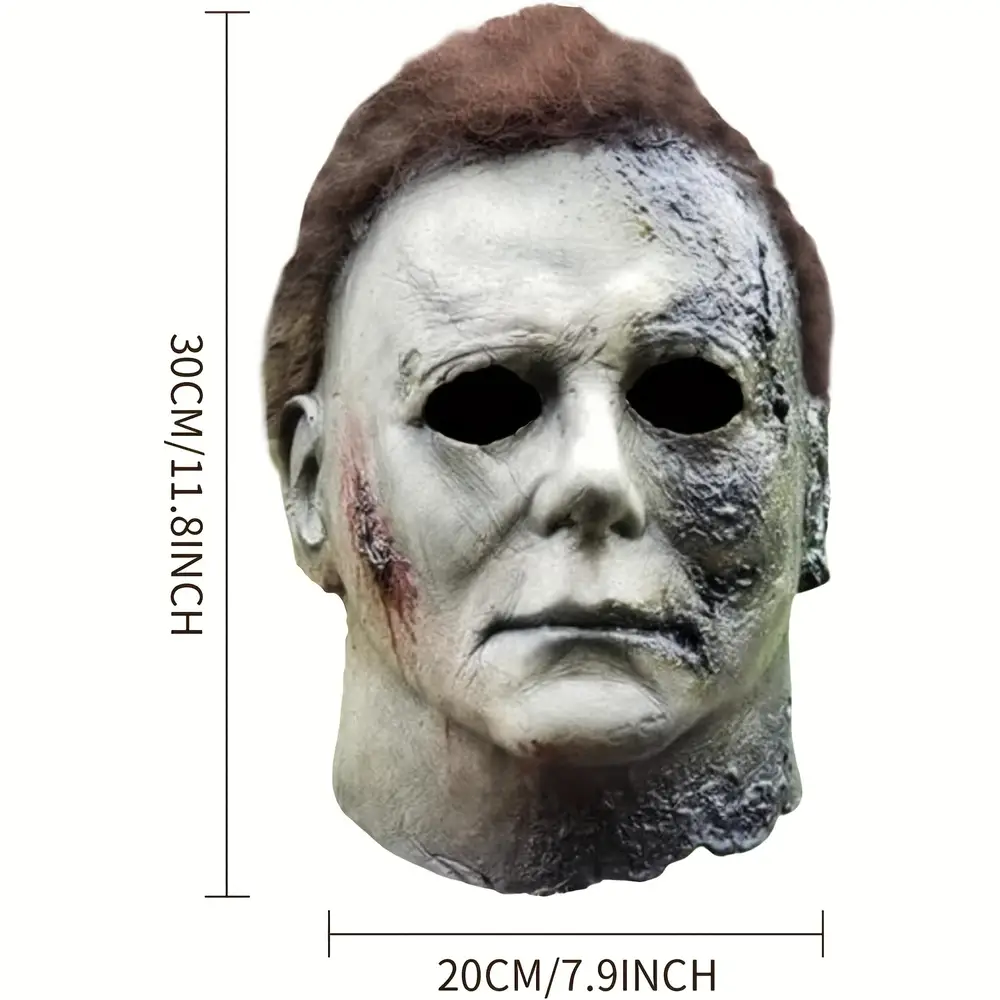 Masque Michael Myers latex intégral avec couteau – Déguisement Halloween 1978 – Image 2