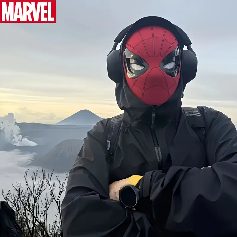 Casquettes enfant Spider-Man x7 avec yeux mobiles – ensemble déguisement Marvel – Image 7