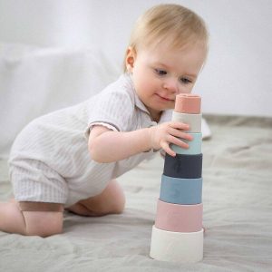 Tasses Empilables pour Bébé – Jeu Éducatif et Interactif
