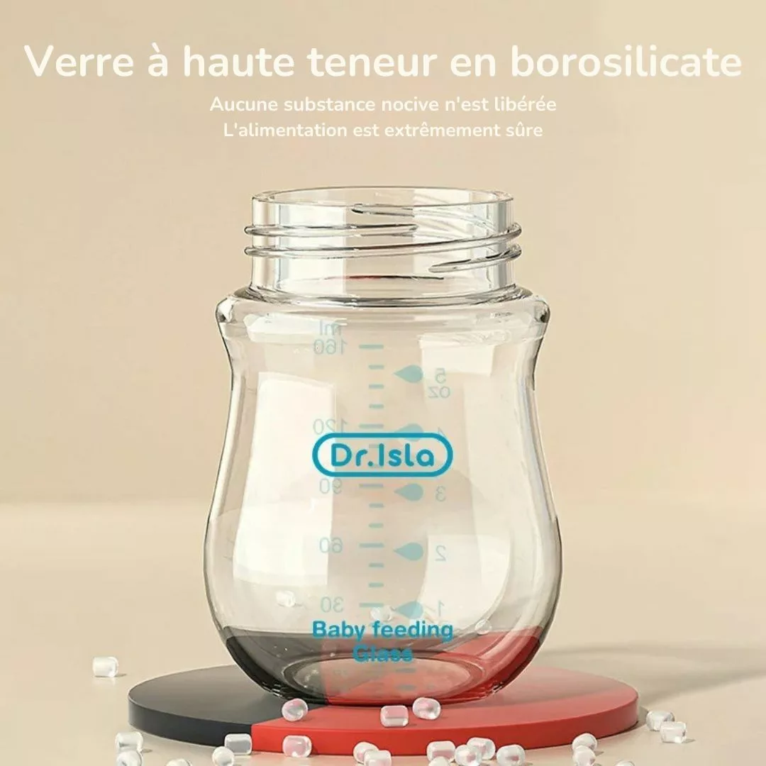 Biberon anti colique – Réduit les douleurs digestives bébé – Confort optimal & tétée apaisée – Image 6