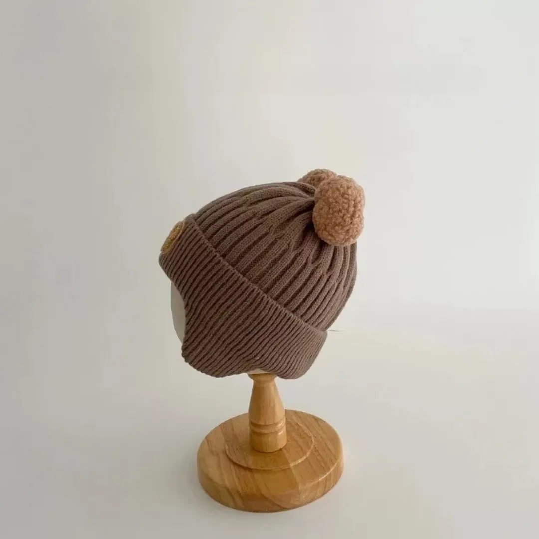 Bonnet tricot pour bébé – Doux et chaud pour l’hiver – Confort absolu dès la naissance – Image 4