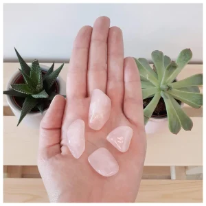 Pierre roulée Quartz rose