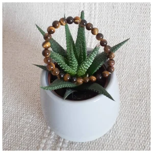 Bracelet Boule Oeil de Tigre