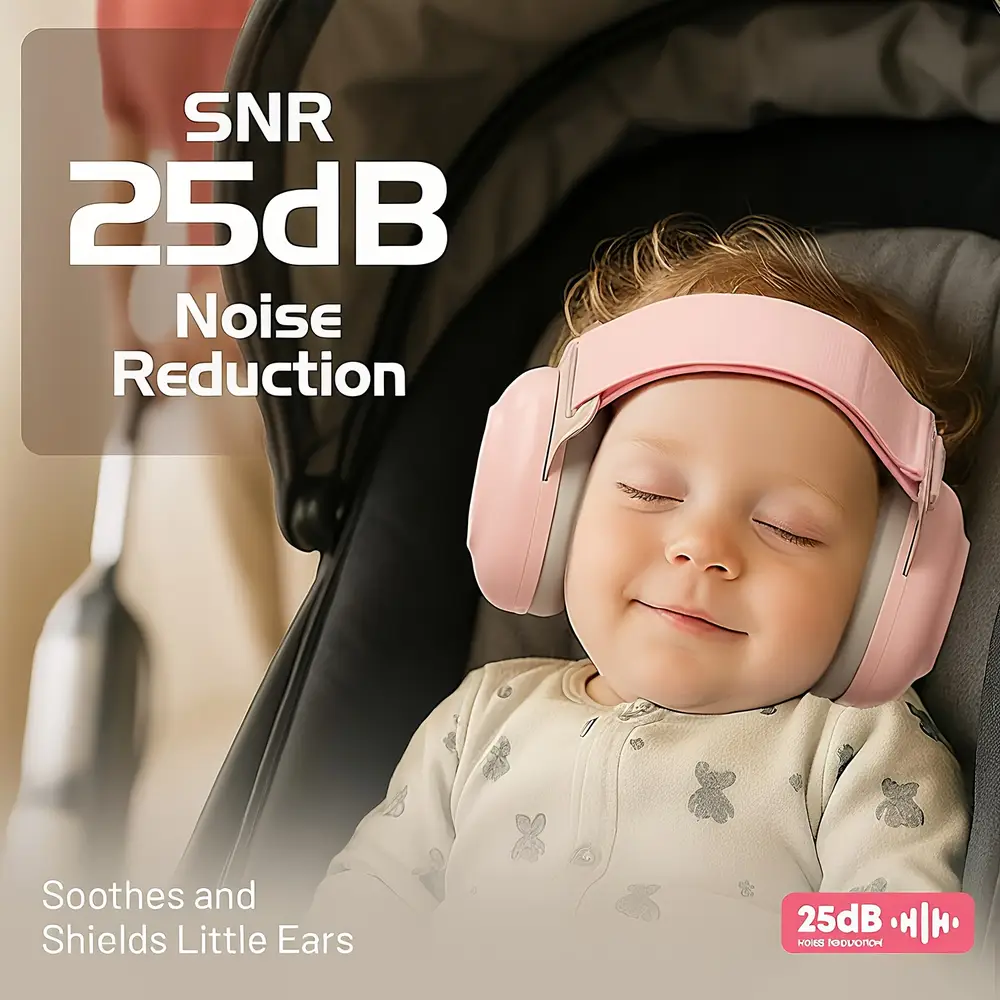 Casque antibruit bébé – Protection auditives confort pour enfants et nourrissons – Image 2