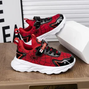 Baskets en toile imprimée style décontracté – sneakers mode unisexes