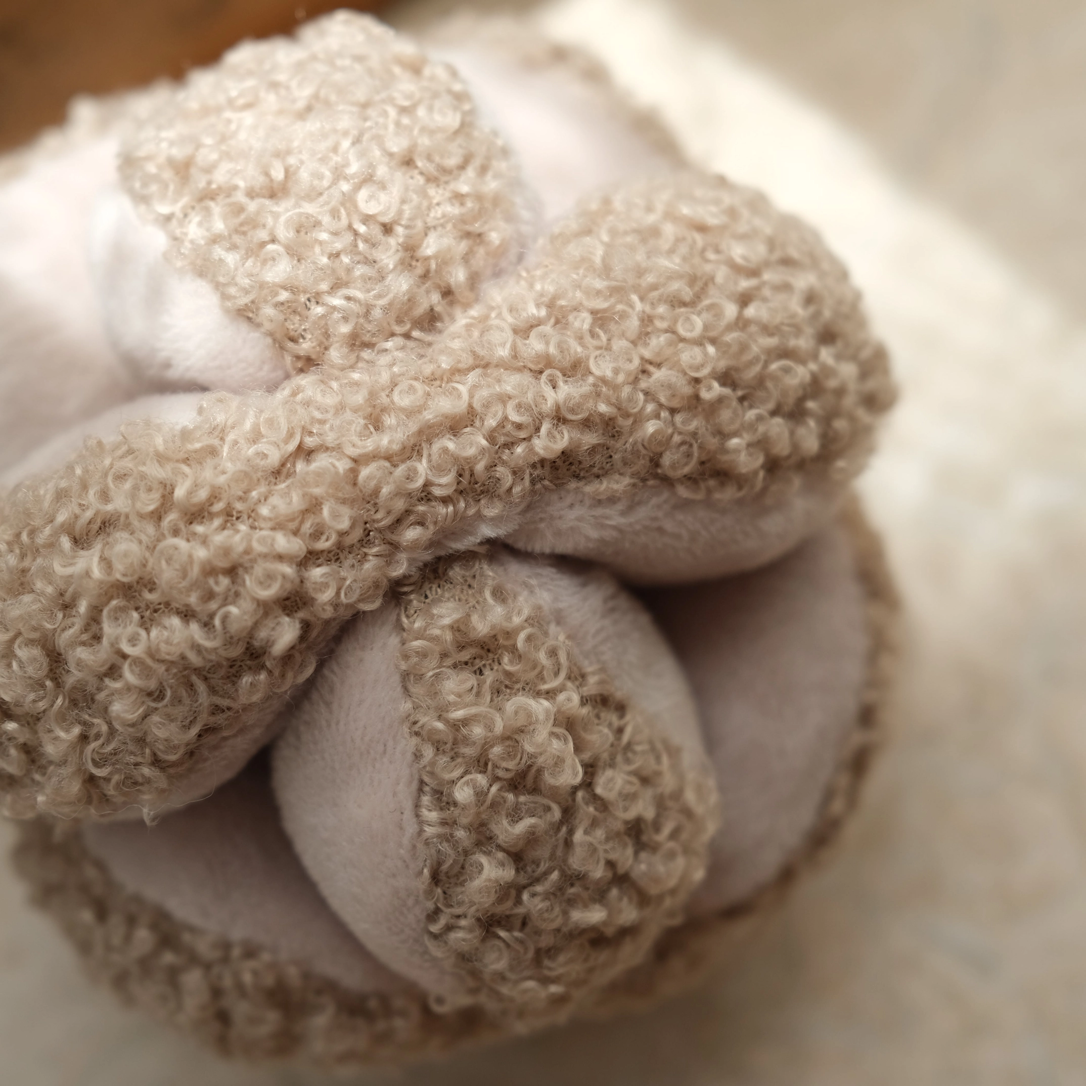 Balle de préhension bébé en coton – Image 5