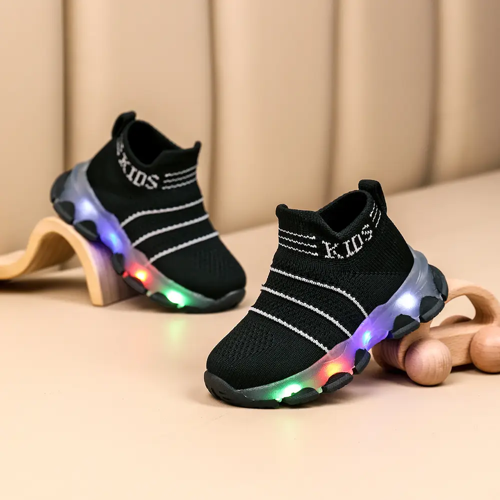 Baskets fille à enfiler avec lumières – légères, confortables et antidérapantes – Image 5