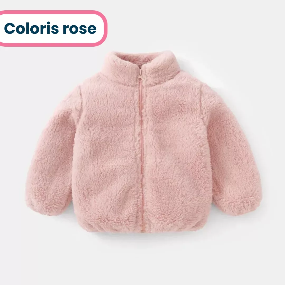 Veste Moumoute Chaude Hiver Bébé – Garçon & Fille 1-5 ans – Image 4