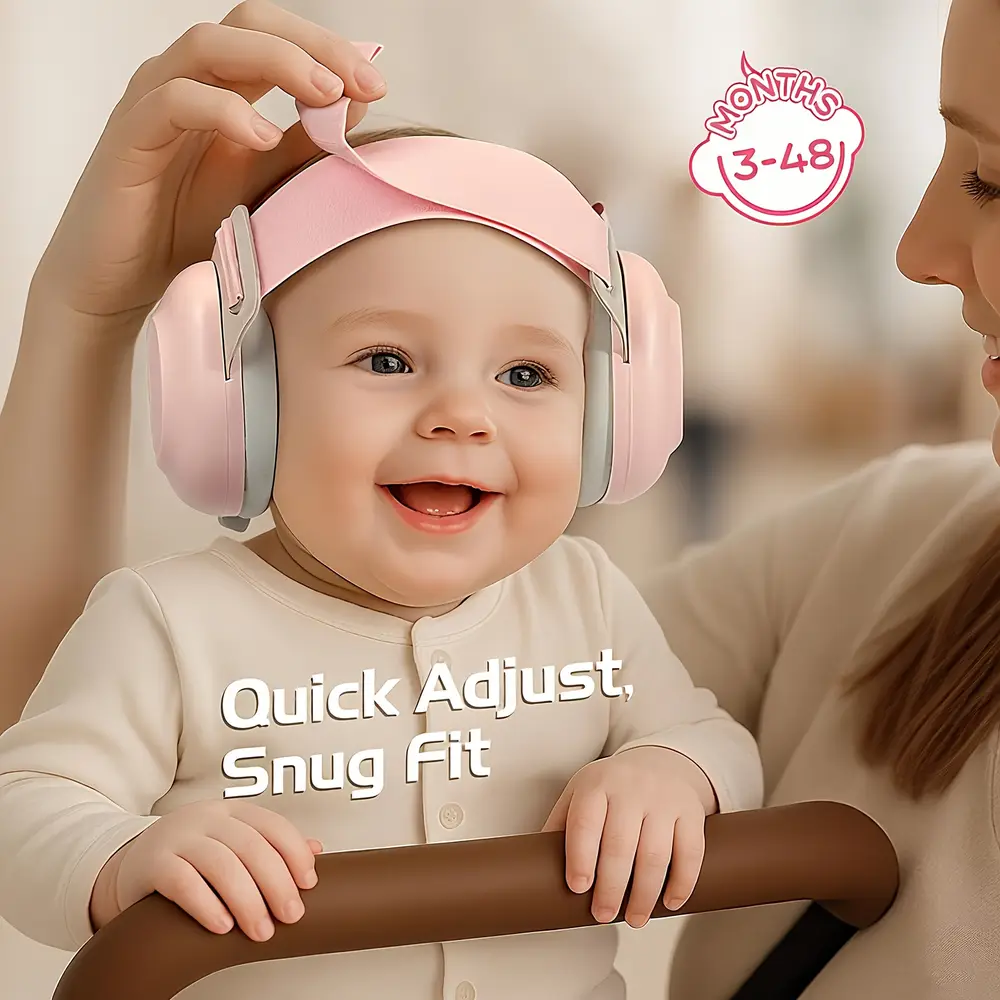 Casque antibruit bébé – Protection auditives confort pour enfants et nourrissons – Image 4