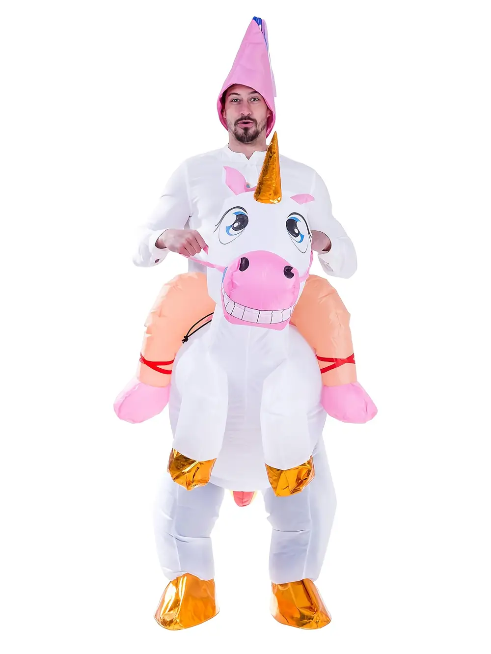 Costume gonflable licorne adulte – déguisement original pour soirée ou carnaval – Image 8