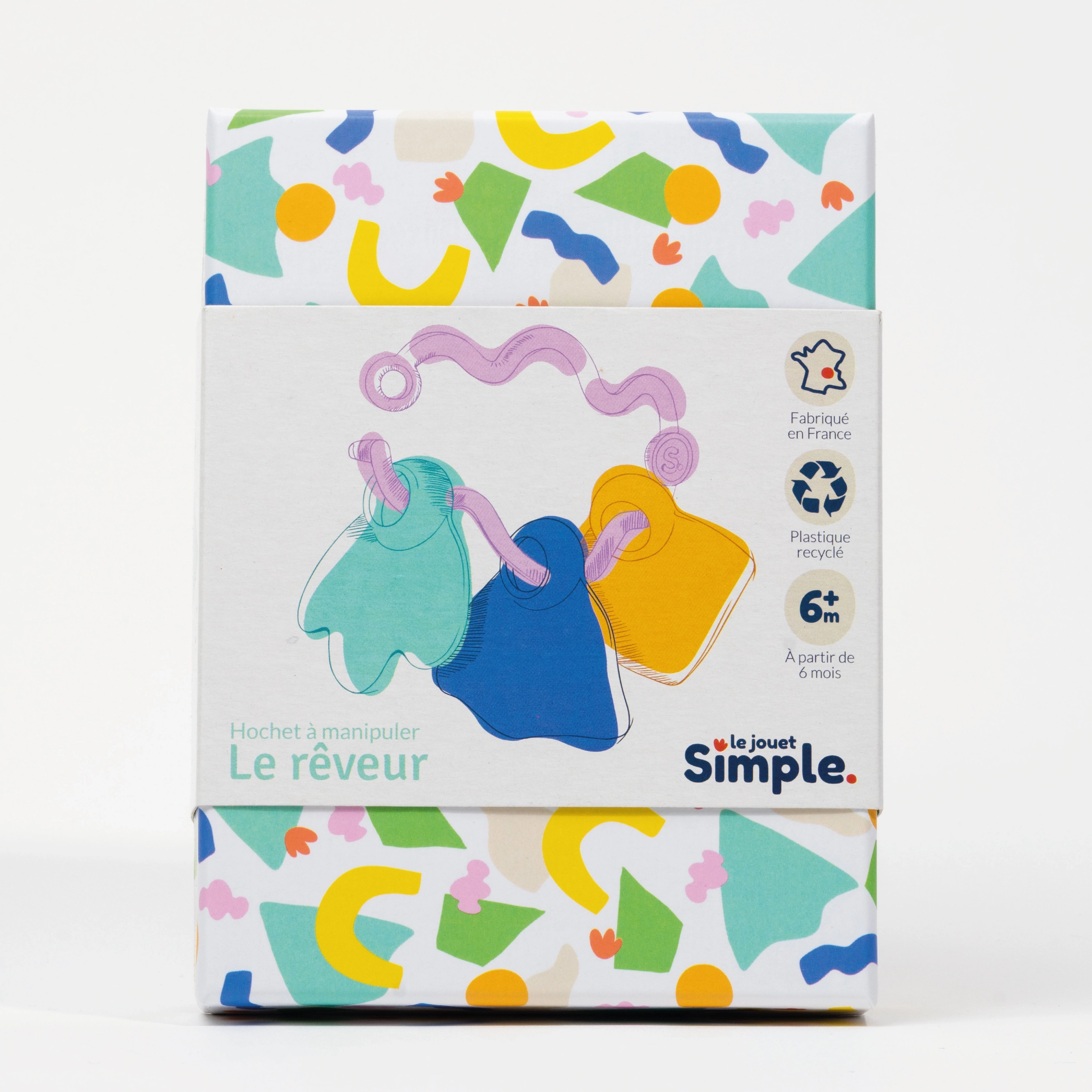 Hochet bébé en plastique recyclé – Image 5