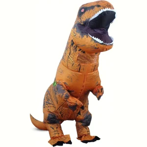Costume dinosaure gonflable T-Rex adulte – déguisement réaliste et fun