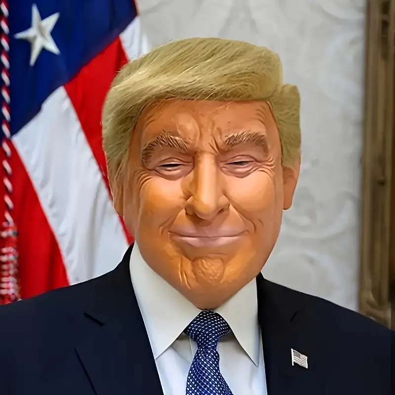 Masque en latex réaliste intégral – accessoire effrayant pour cosplay ou Halloween – Image 4