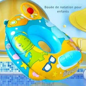 Bouée bébé avec volant – Sécurité et fun pour bébé dans l’eau – Confort et stabilité assurés