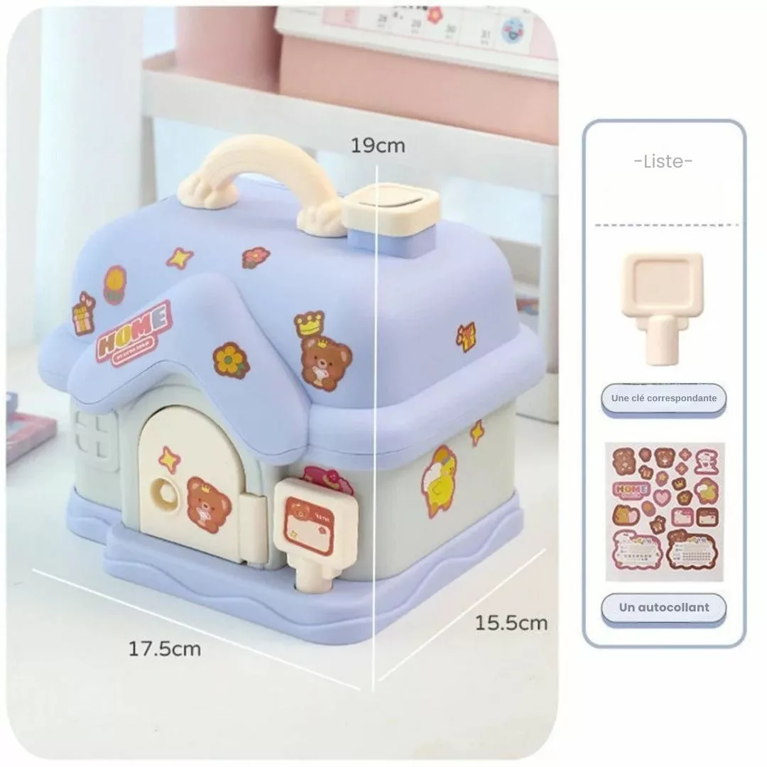 Tirelire pour enfant – Apprendre à économiser en s’amusant – Cadeau ludique et éducatif dès 3 ans – Image 2