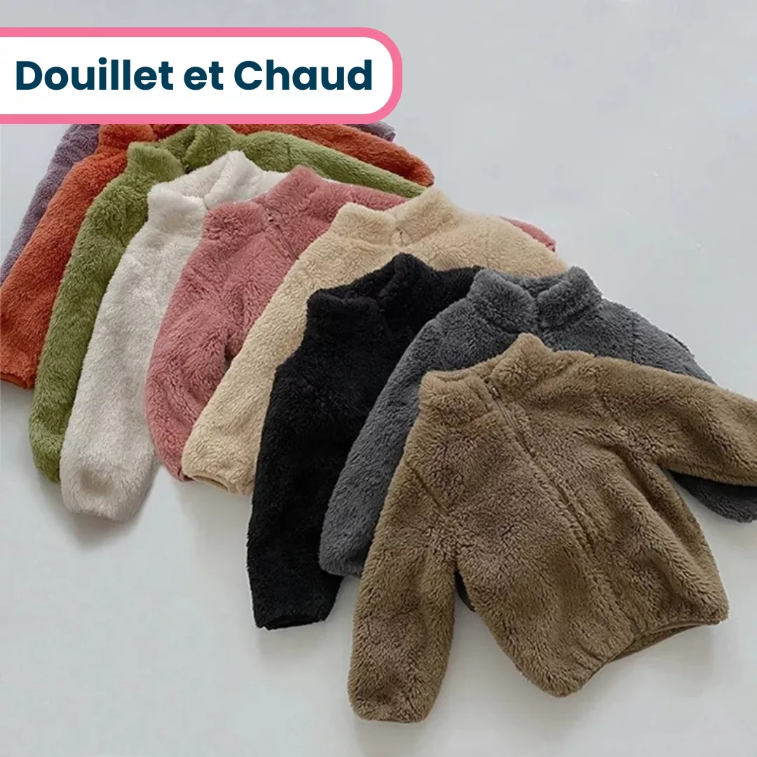 Veste Moumoute Chaude Hiver Bébé – Garçon & Fille 1-5 ans – Image 6