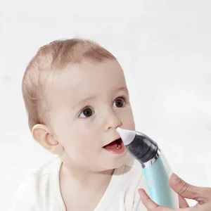 Mouche bébé électrique – Aspiration puissante et douce pour un nez dégagé sans effort