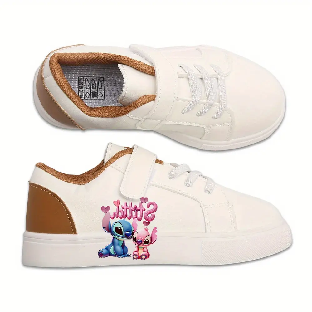 Baskets fille motif dessin animé – chaussures loisirs confort pour enfants et ados – Image 3