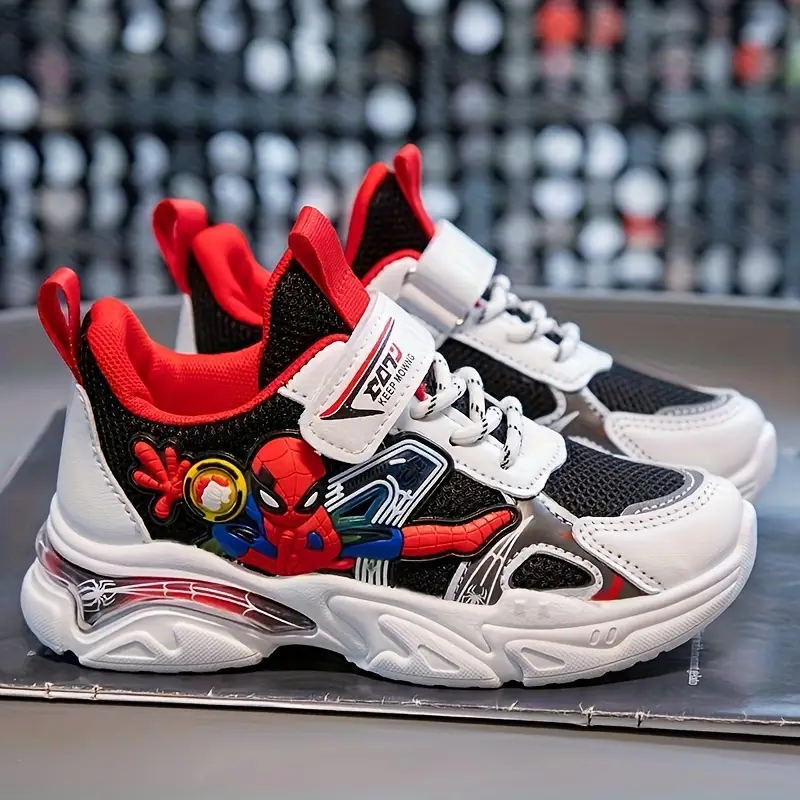 Baskets garçon à motif cartoon – chaussures confort respirantes casual – Image 4