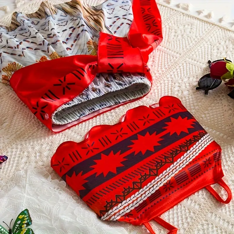 Costume fille style princesse Océan – tenue Moana avec jupe à volants – Image 5