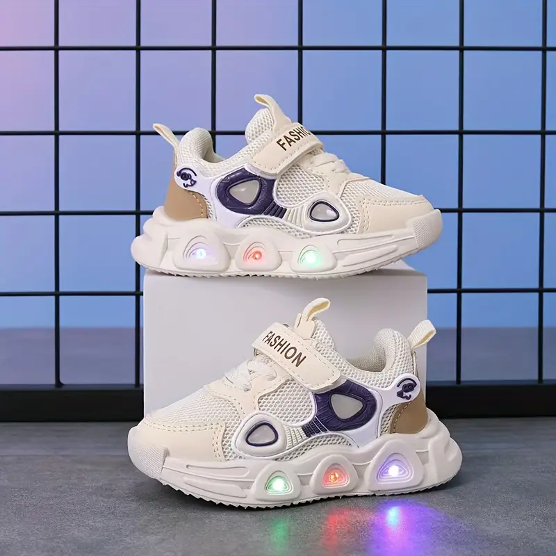 Baskets en maille respirante phosphorescentes – Semelle souple et confortables – Image 2