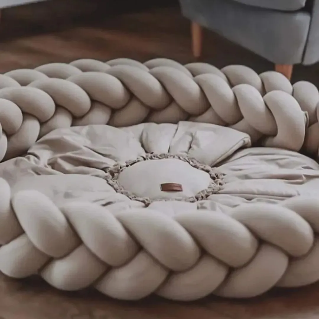 Tresse tour de lit bébé – Protection moelleuse et sécurisée contre les chocs – Confort et déco pour berceau – Image 6