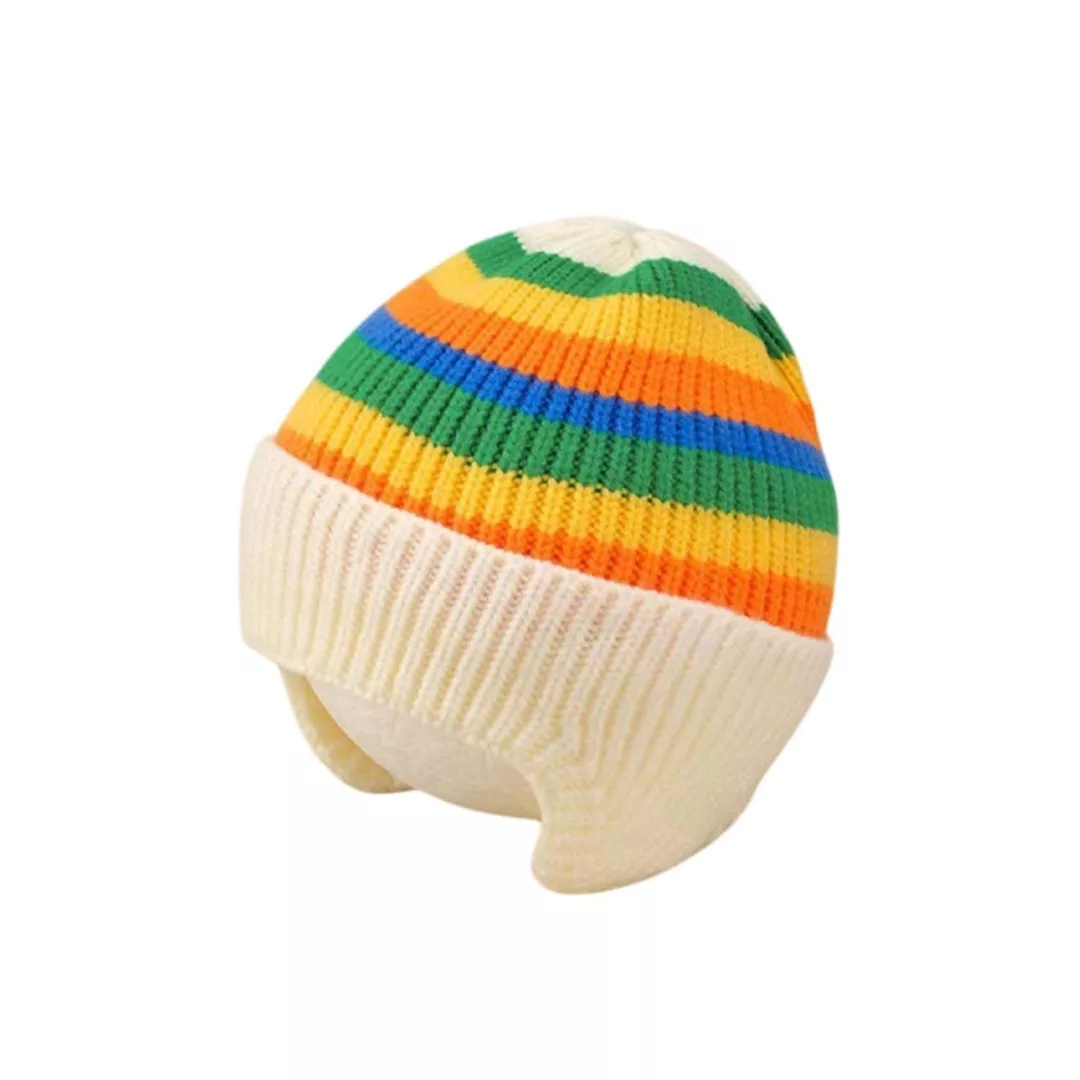 Bonnet tricot pour bébé – Doux et chaud pour l’hiver – Confort absolu dès la naissance – Image 9