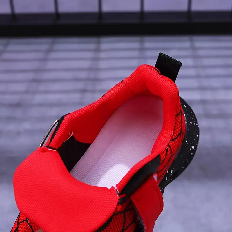 Baskets en maille garçon motif Halloween Noël – confort automne hiver 2025 – Image 5