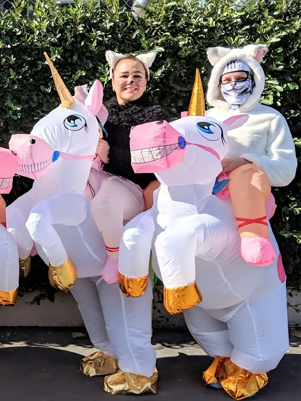 Costume gonflable licorne adulte – déguisement original pour soirée ou carnaval – Image 6