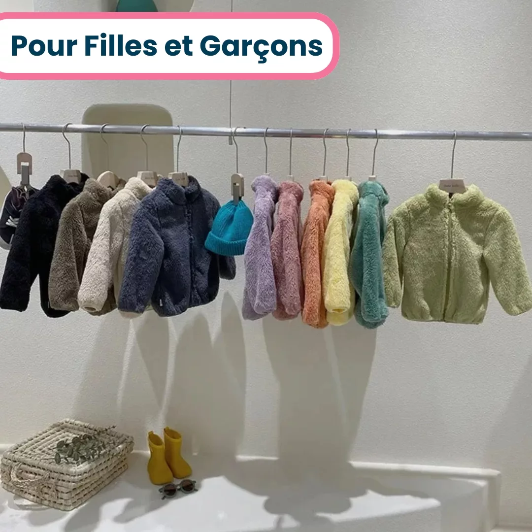 Veste Moumoute Chaude Hiver Bébé – Garçon & Fille 1-5 ans – Image 7