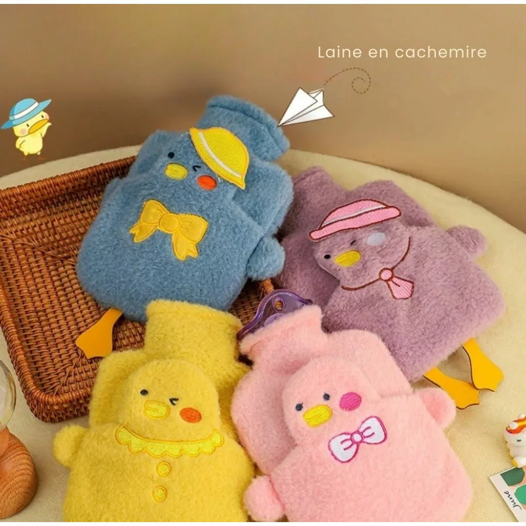 Bouillotte peluche enfant – Douce chaleur apaisante pour calmer les maux et faciliter l’endormissement