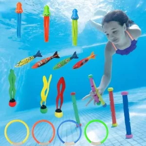 Jouets de plongée piscine – Apprentissage amusant de la natation pour enfants – Activité ludique d&rsquo;été