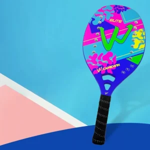 Raquette de plage – Design coloré et léger pour jeux d&rsquo;été en famille ou entre amis – Idéale pour vacances et loisirs en plein air