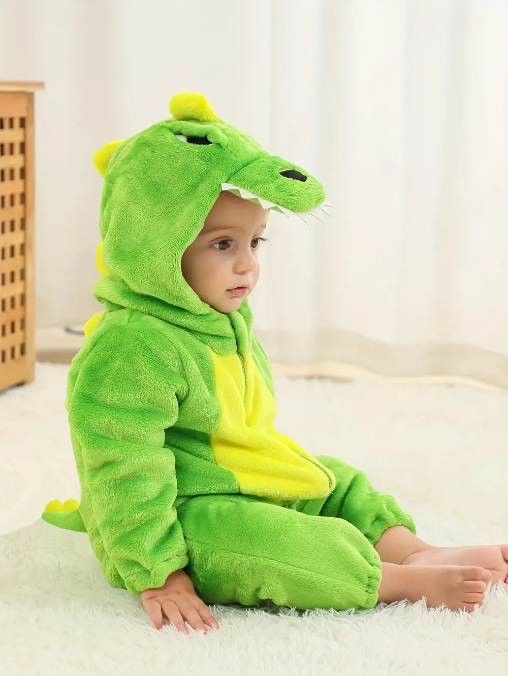 Combinaison bébé épaisse et chaude – barboteuse confortable pour l’hiver – Image 2